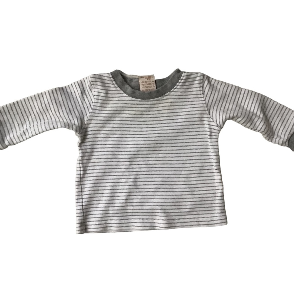 OshKosh B’gosh 2 piece winter long sleeve shirt and heavy overalls. Size… - Picture 5 of 8